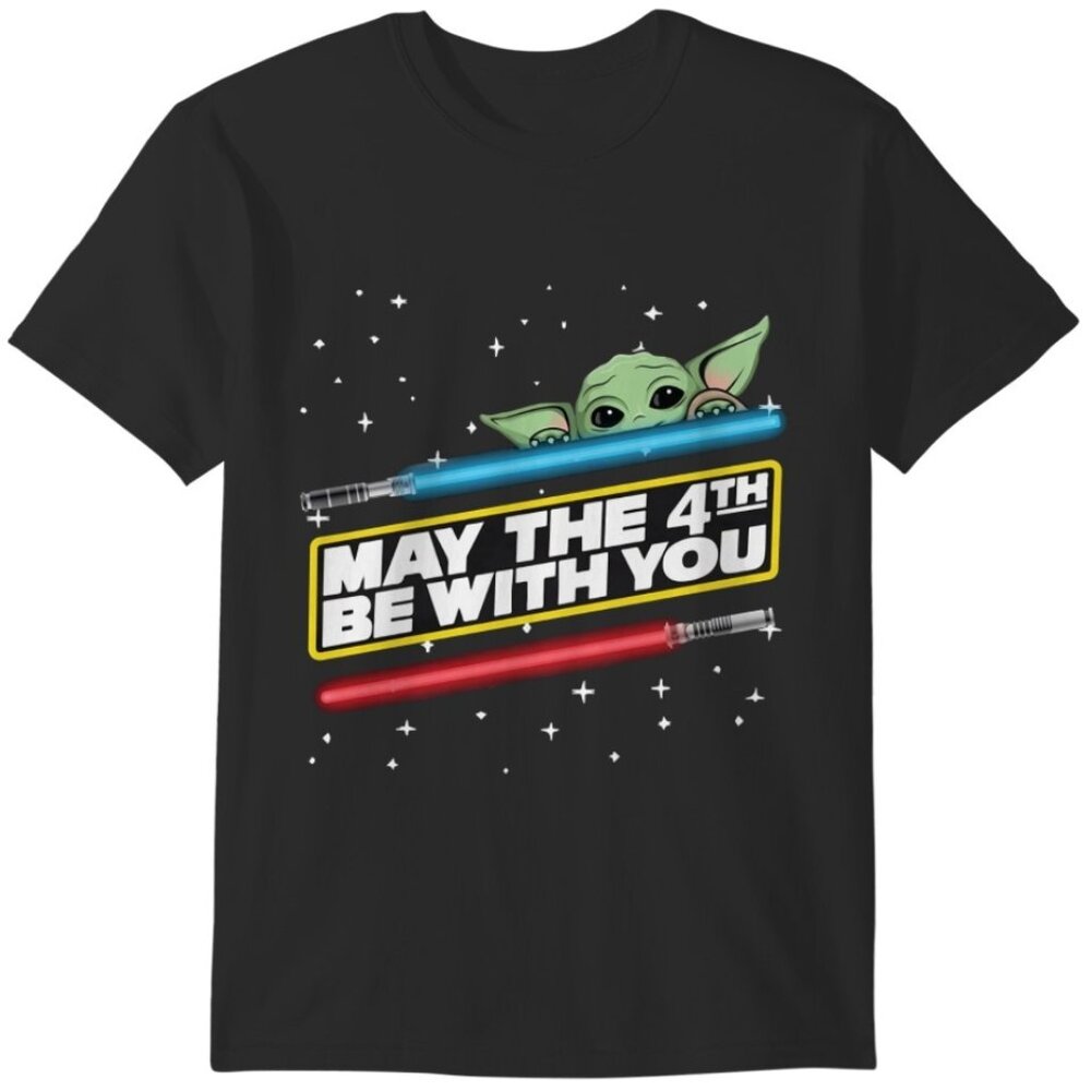 Star Wars T-Shirt May The 4th Be With You Disney Day Meme Graphic 103
